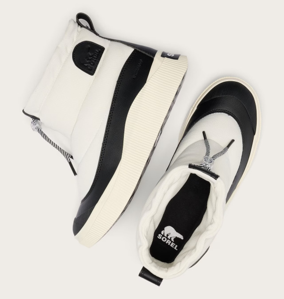 Ботинки OUT N ABOUT IV PUFFY WP Ws (EU 37.5 USw 6.5 СМ 23.1-23.6; sea salt, black)
